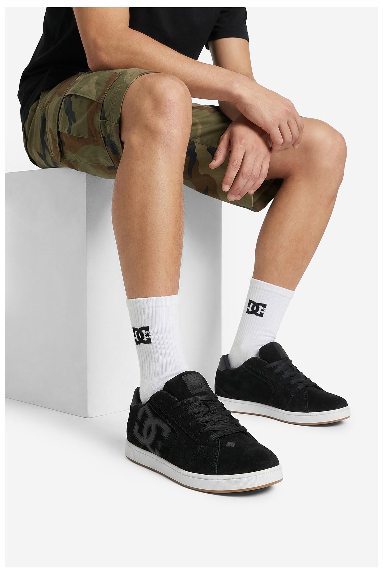 Кросівки спортивні DC Shoes EO-NET SE DC03260001 ЧОРНИЙ