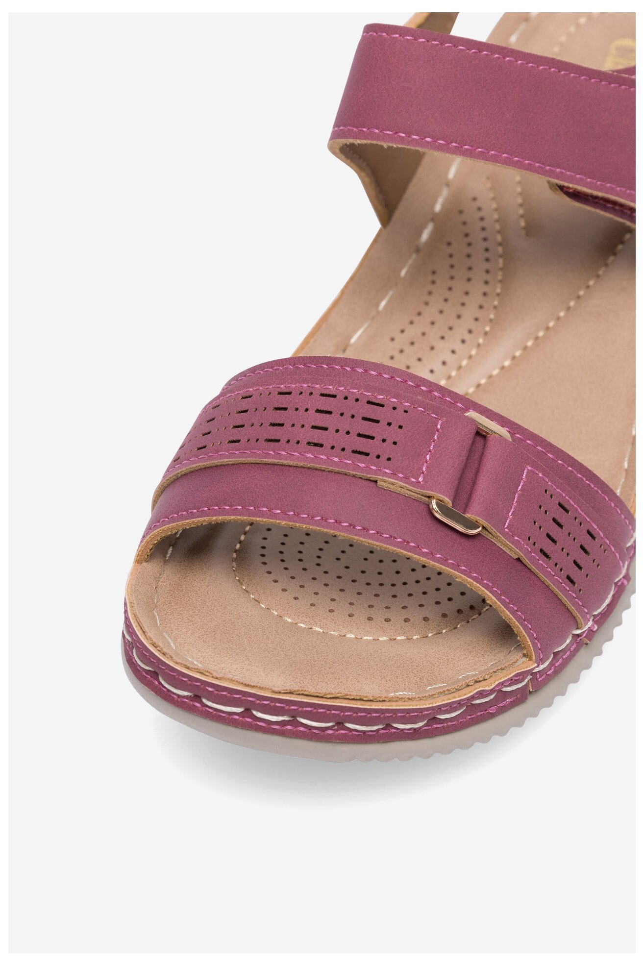 Sandały Clara Barson WYL05010-09 Fioletowy