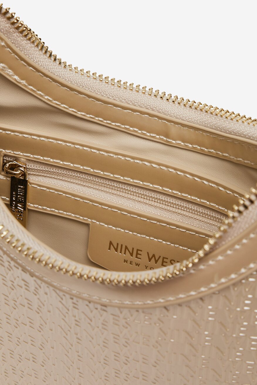 NINE WEST - Mała torebka rogal - 5906751010914
