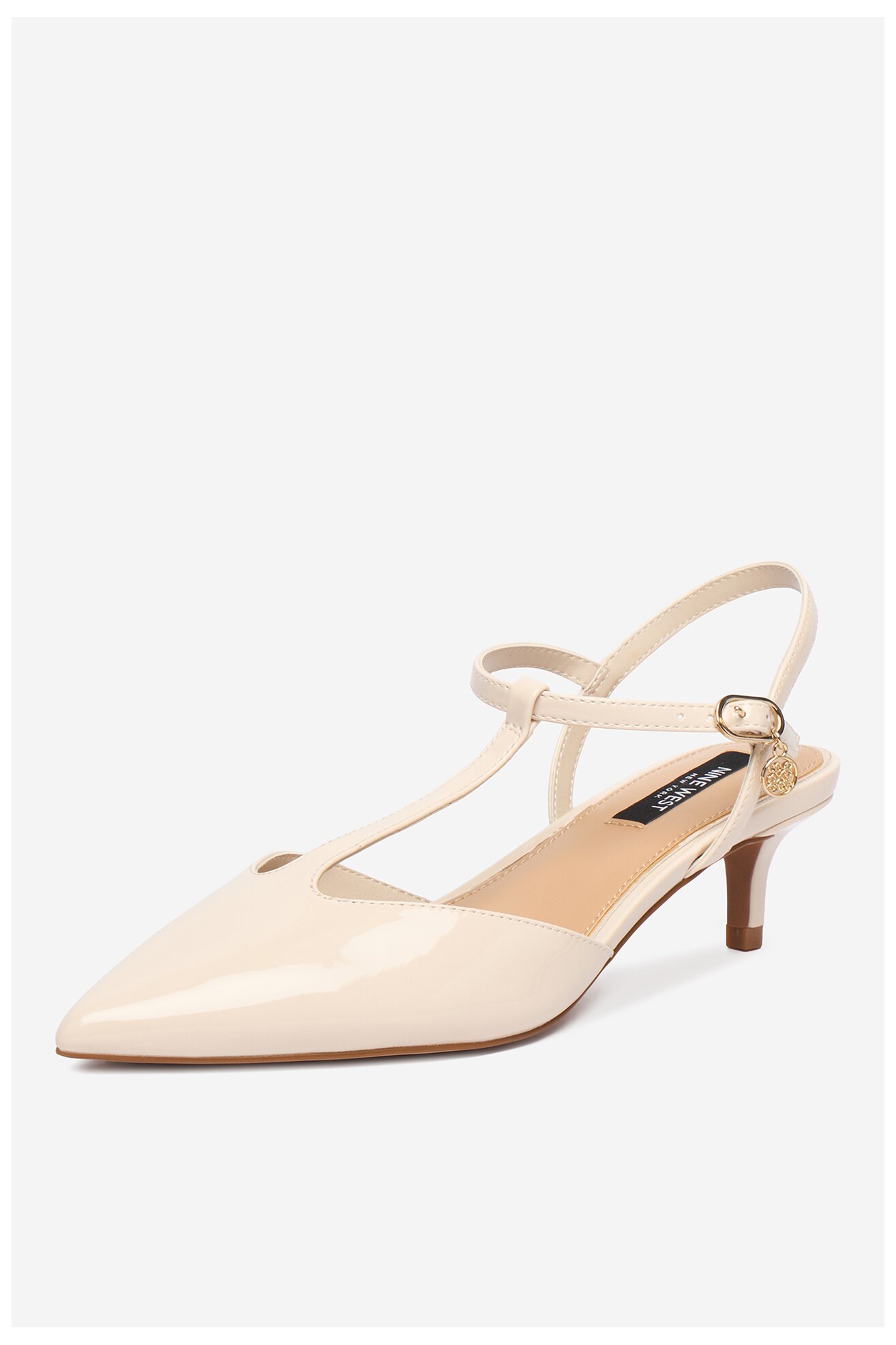 Елегантни обувки NINE WEST CEO-CD25-123-1 СЛОНОВА КОСТ