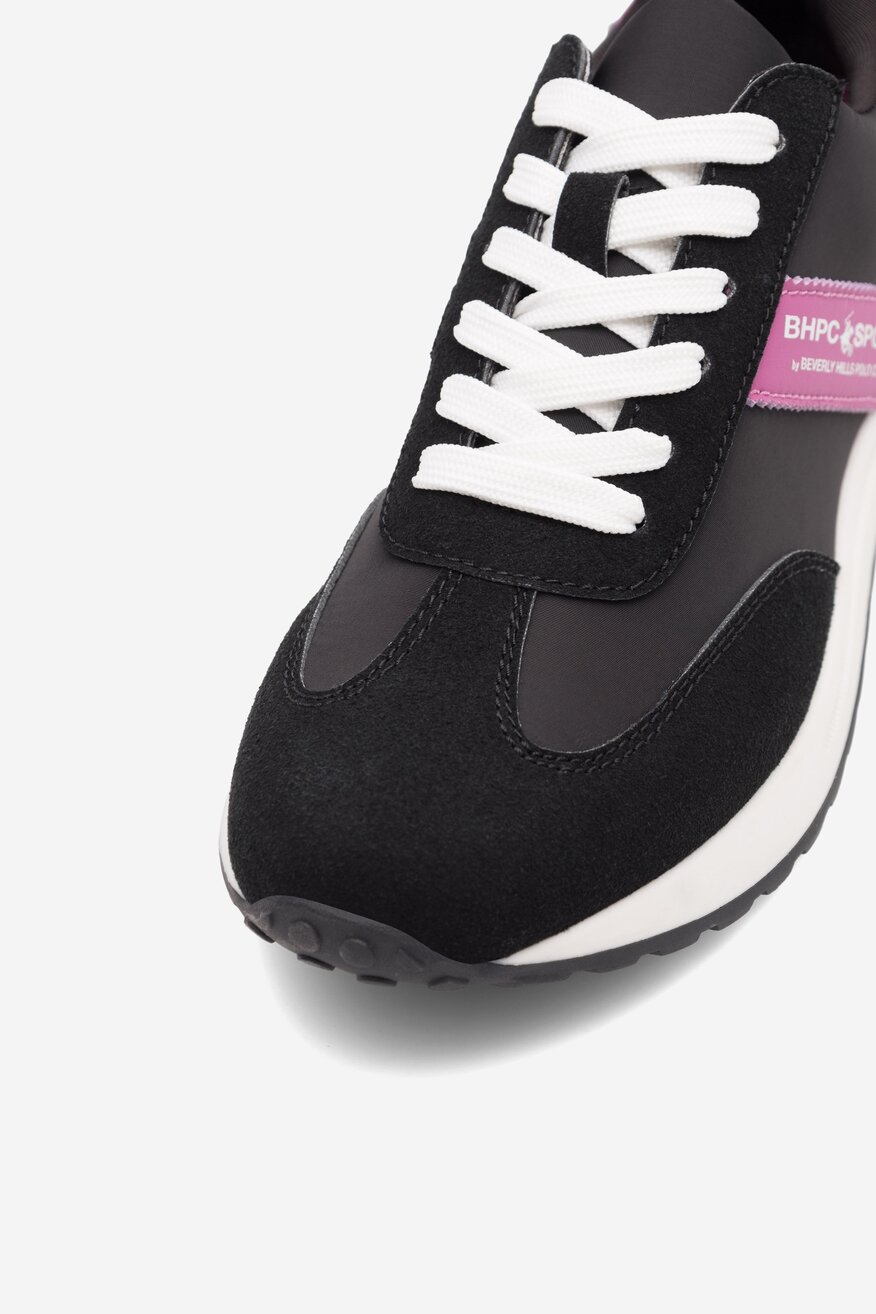 Sneakerși Beverly Hills Polo Club NEGRU - 5905588135838