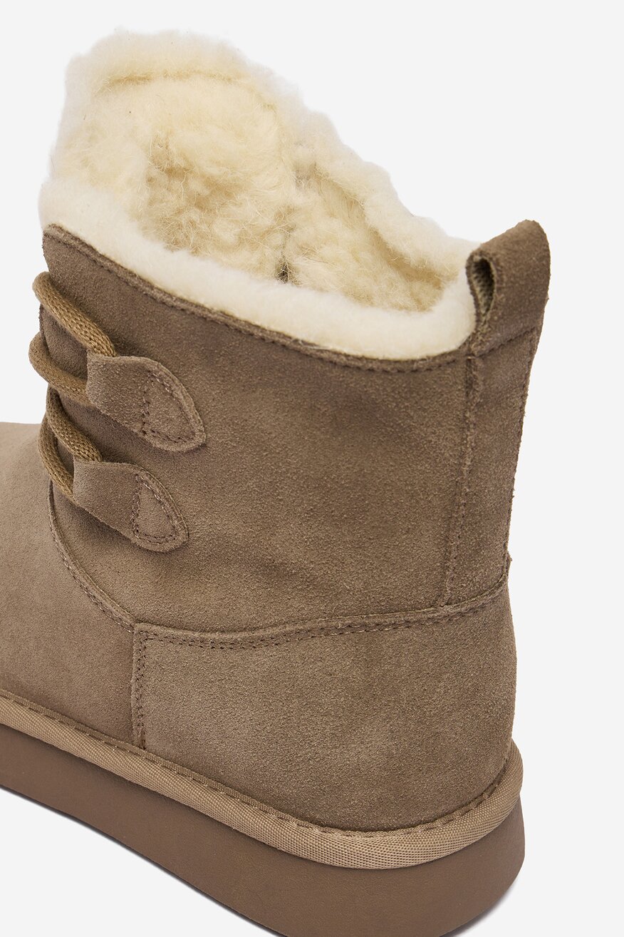 
                Lasocki - Śniegowce zamszowe ocieplane - 5906751385531