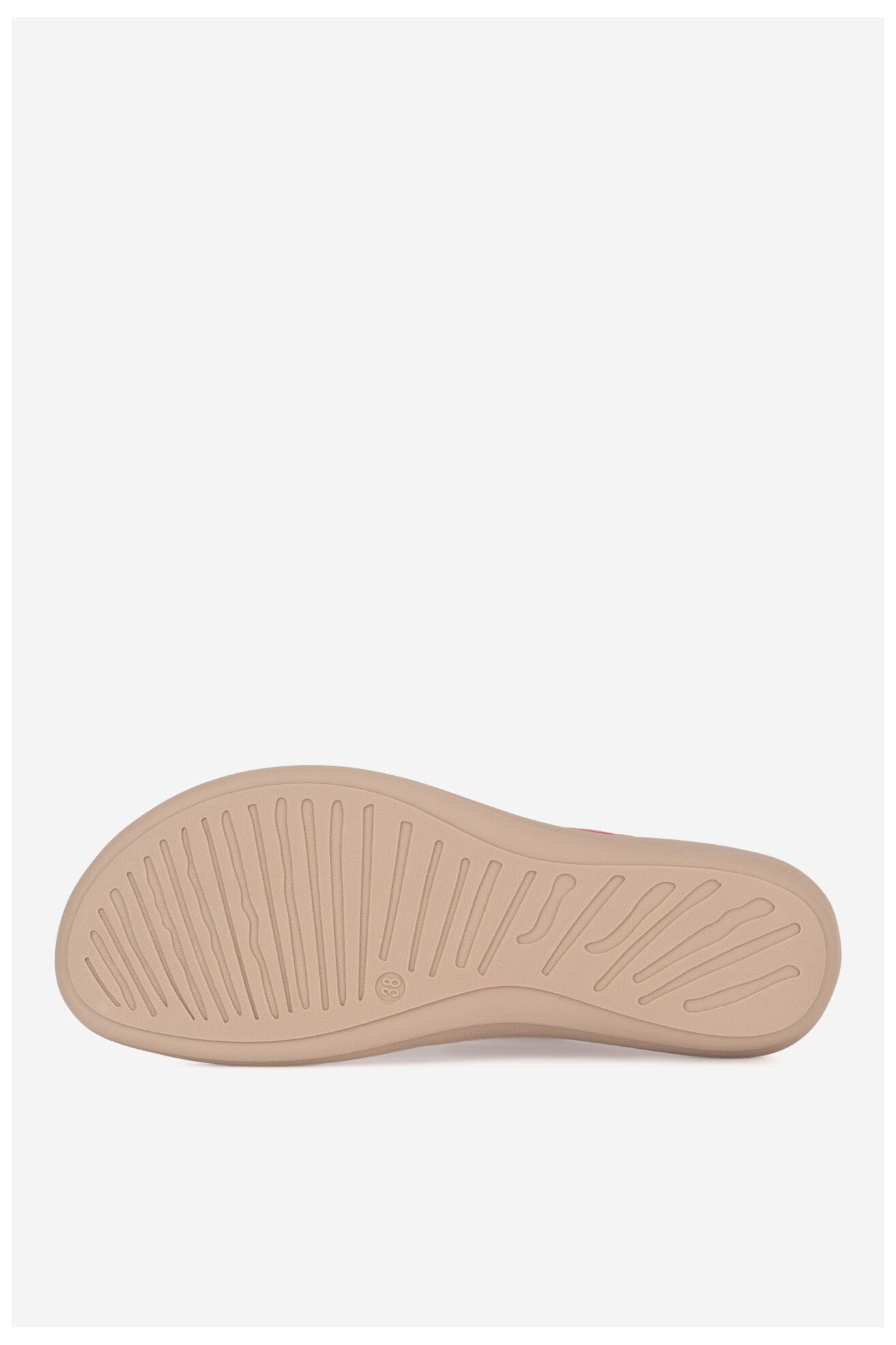 Klapki Clara Barson WYL0510-26 Czerwony