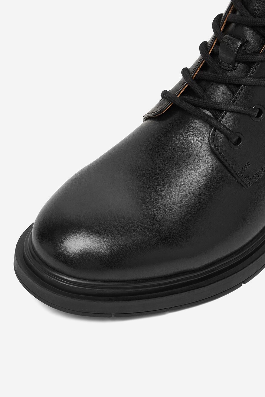 
                Gino Rossi - Skórzane trzewiki sznurowane - 5906751503249