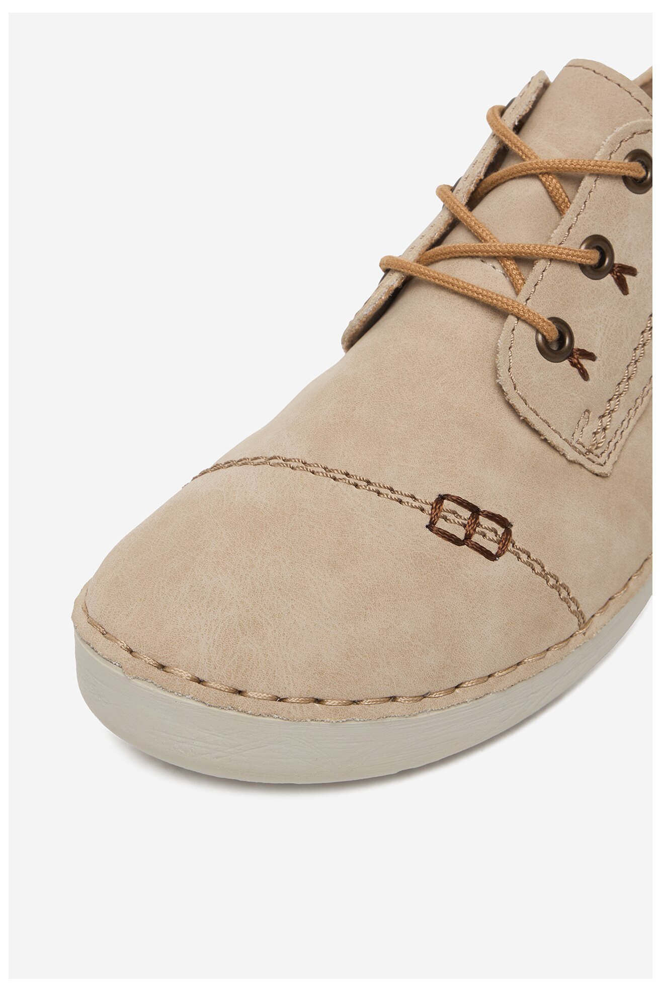 Półbuty Rieker CEO-52520-62 Beżowy jasny