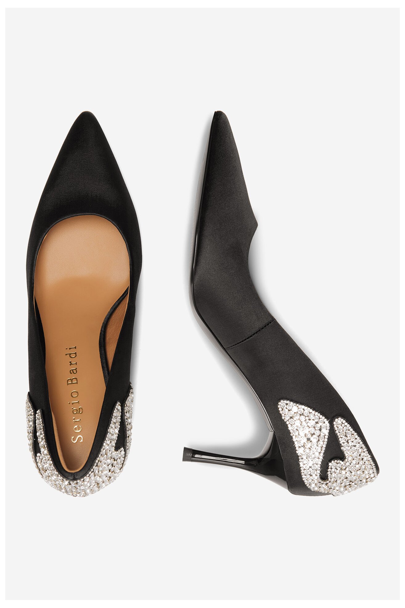 Туфлі-Човники Sergio Bardi WC31-JS3389K-2SB ЧОРНИЙ