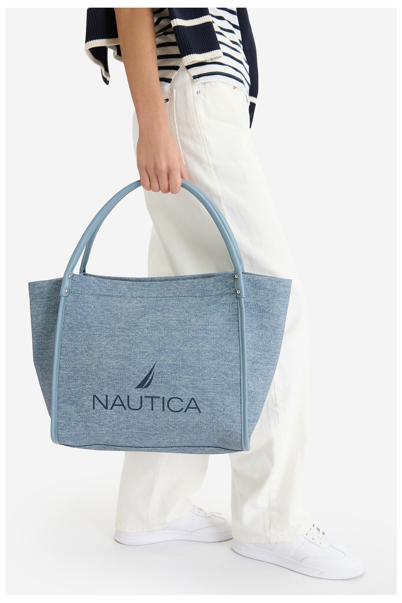 Torebka NAUTICA CEO-NTC-L-001-09 Niebieski