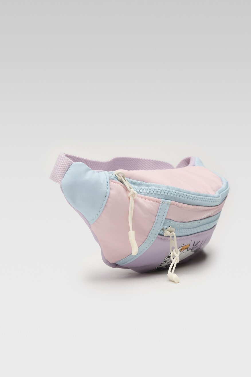 
                MOOMIN - Saszetka nerka z printem różowa - 5904862763729