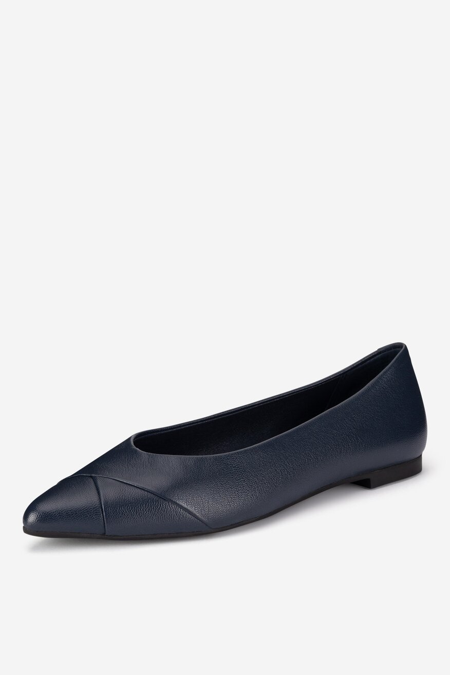 Lasocki - Baleriny skórzane - 5905588761105