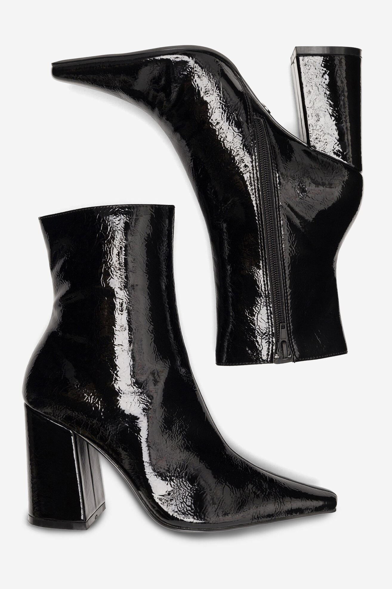 Bokacsizma NINE WEST SAAMEN SJ1453-1 FEKETE