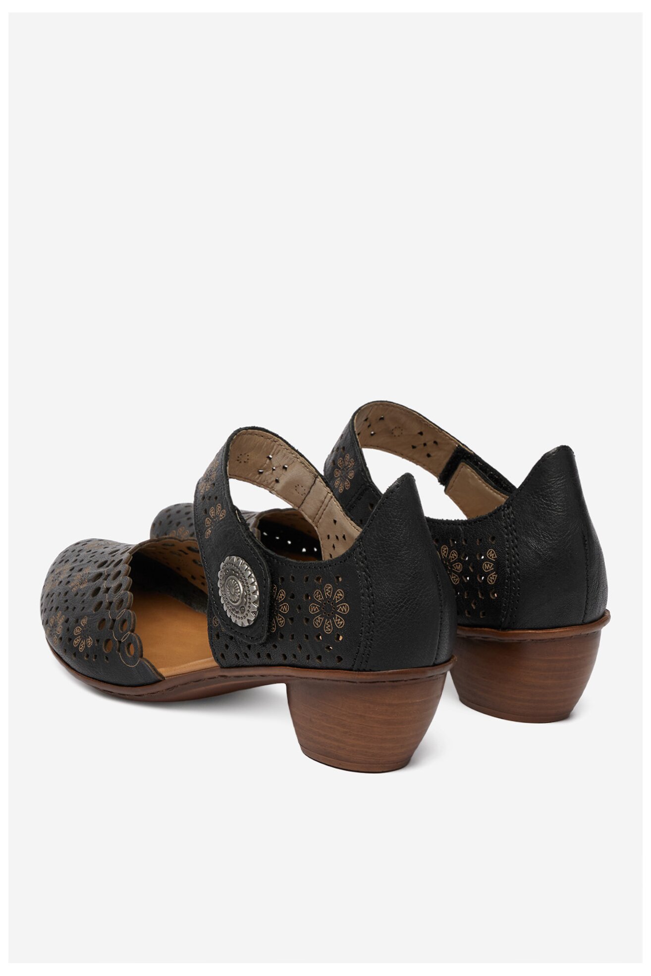 Елегантни обувки Rieker CEO-43753-00 ЧЕРЕН