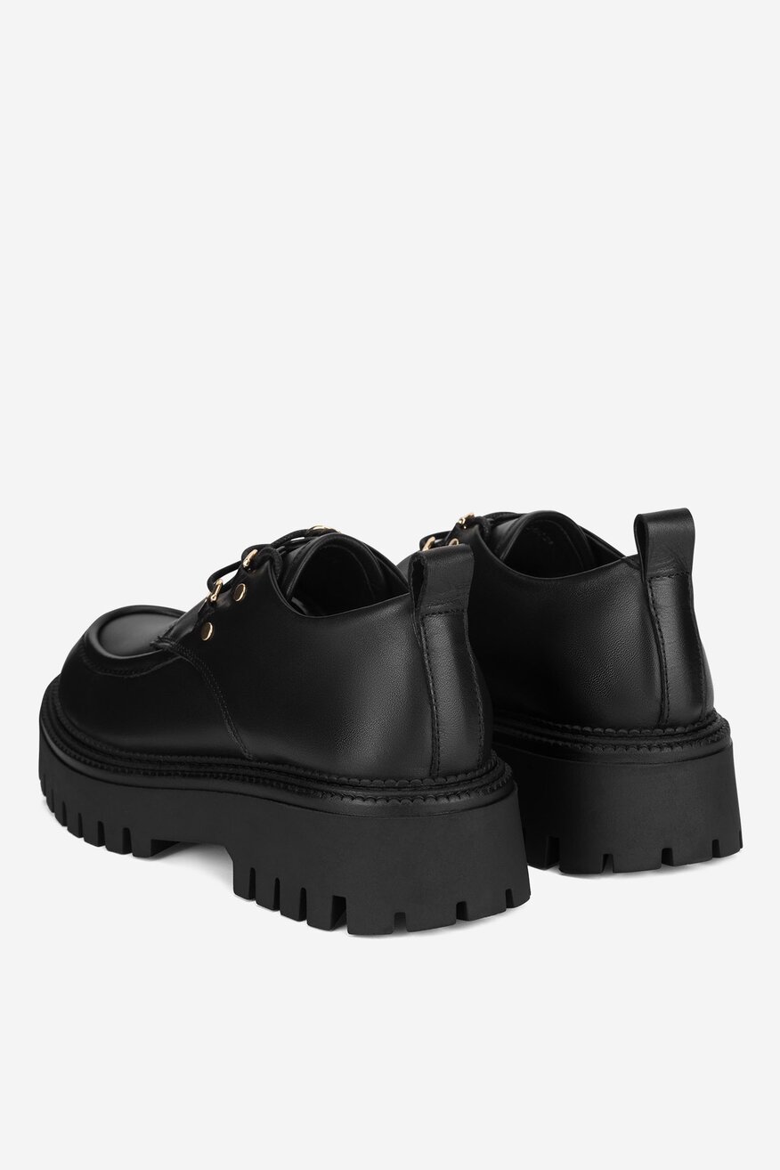 Badura - Półbuty skórzane - 5905588787075