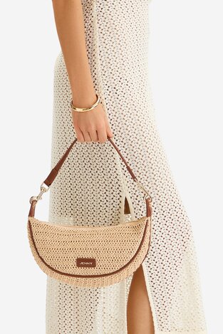 Сумка З Ремінцем Jenny CEO-JNY-L-013-09 БЕЖЕВИЙ