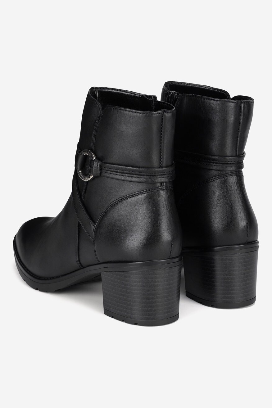 
                Remonte - Botki skórzane ocieplane - 2230068915178