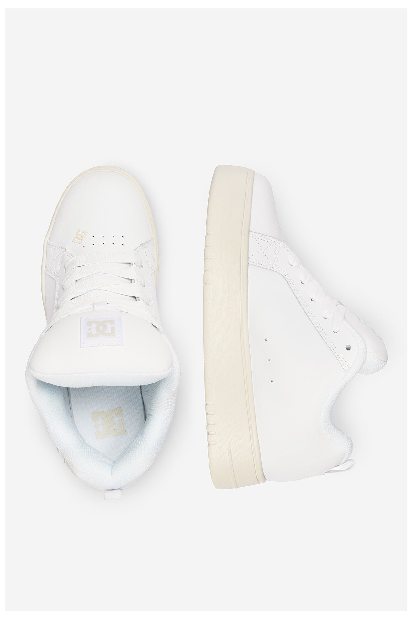 Кросівки спортивні DC Shoes EO-COURT GRAFFIK PLATFORM DC02422102 БІЛИЙ