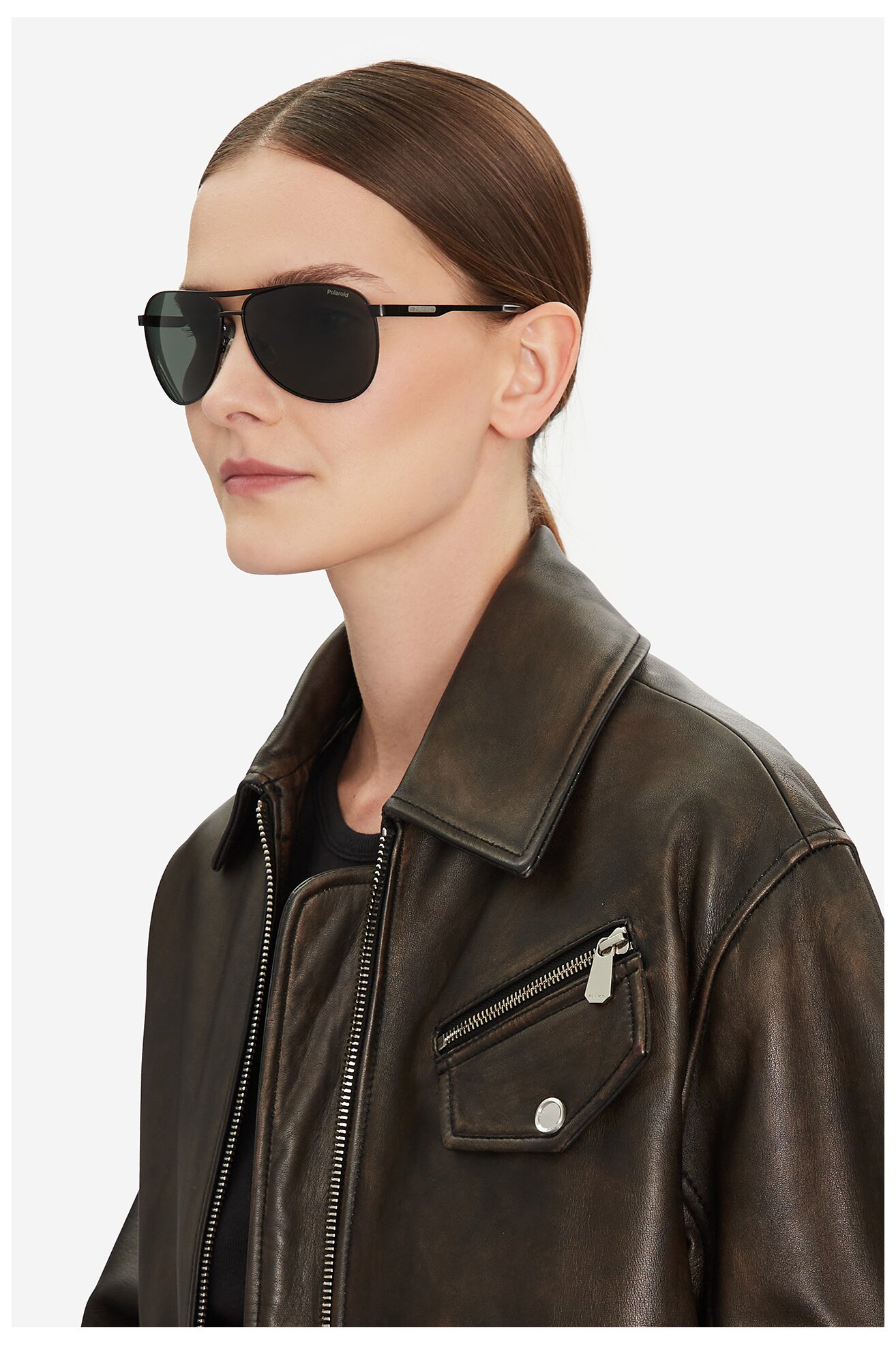 Okulary unisex Polaroid C PLD 2160/G/S/X Czarny