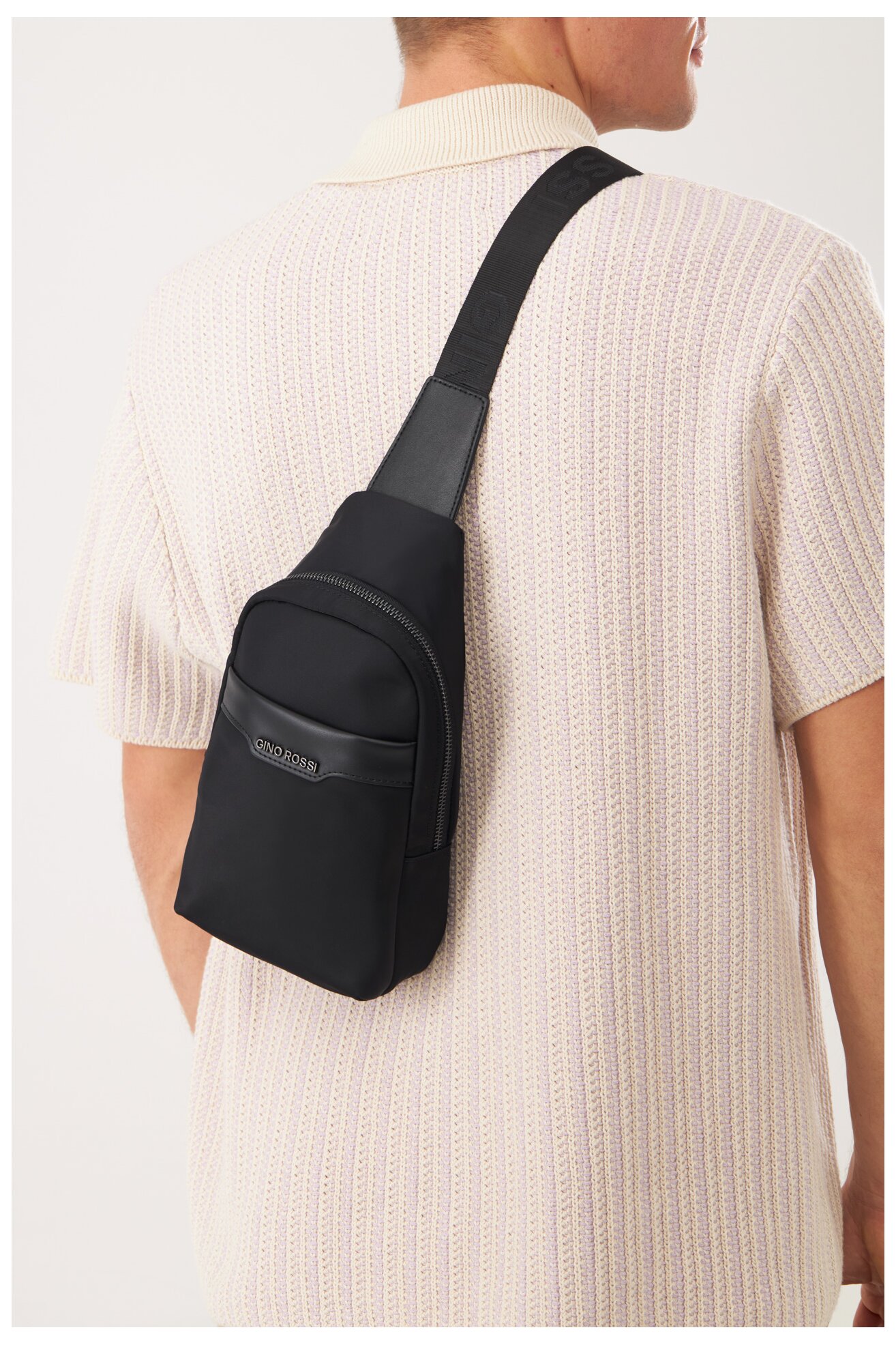 Torba męska Gino Rossi GIN-E-030-05 Czarny