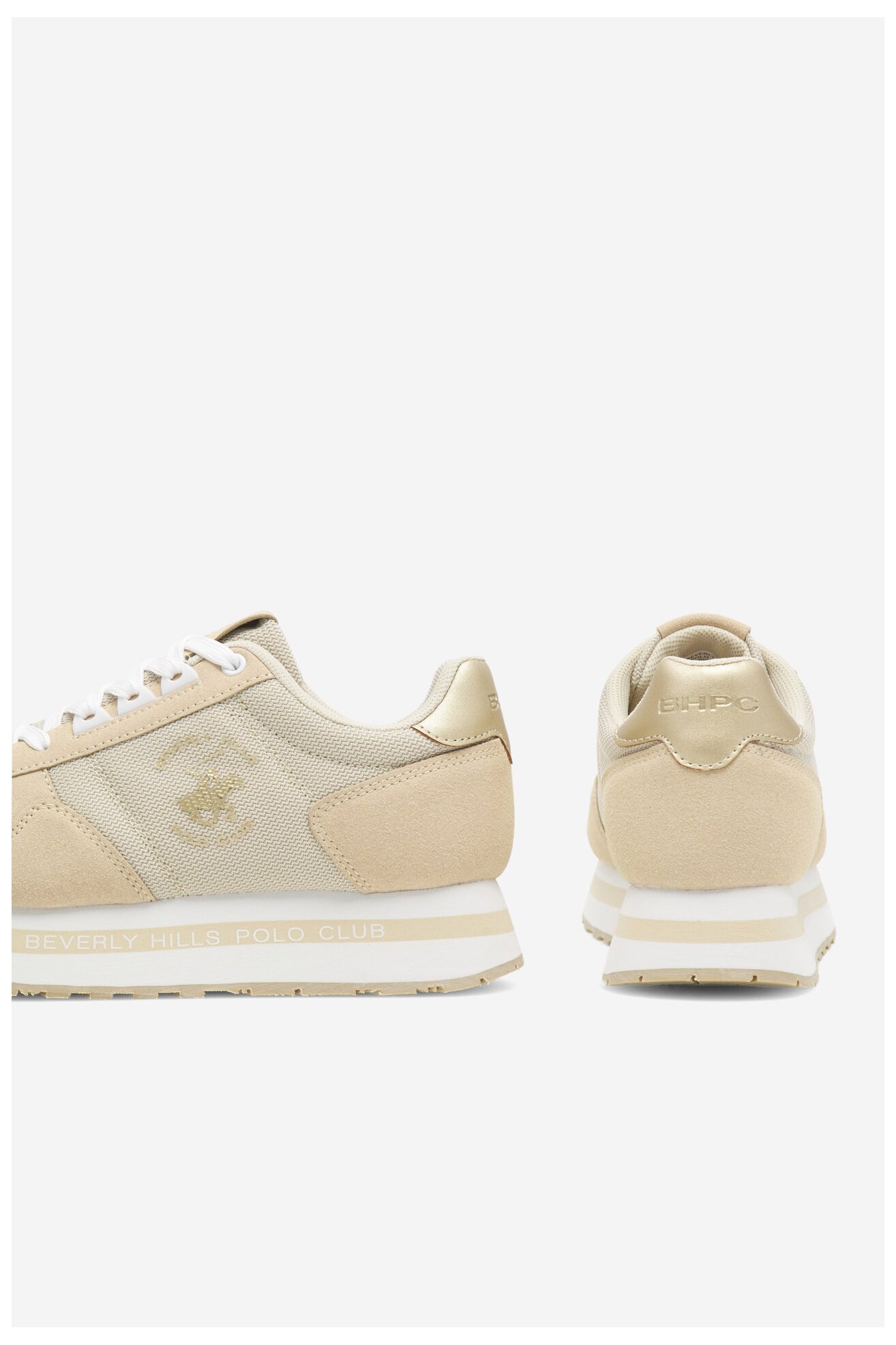 Sportovní obuv Beverly Hills Polo Club BHPC042W BÉŽOVÁ