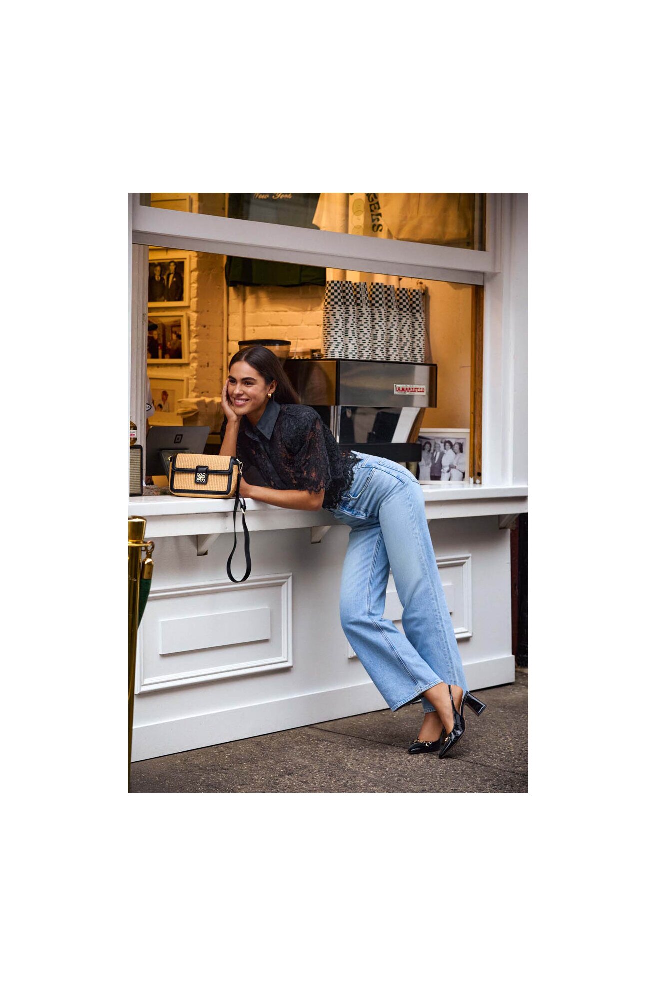 Pantofi cu toc NINE WEST PD0023-01 NEGRU