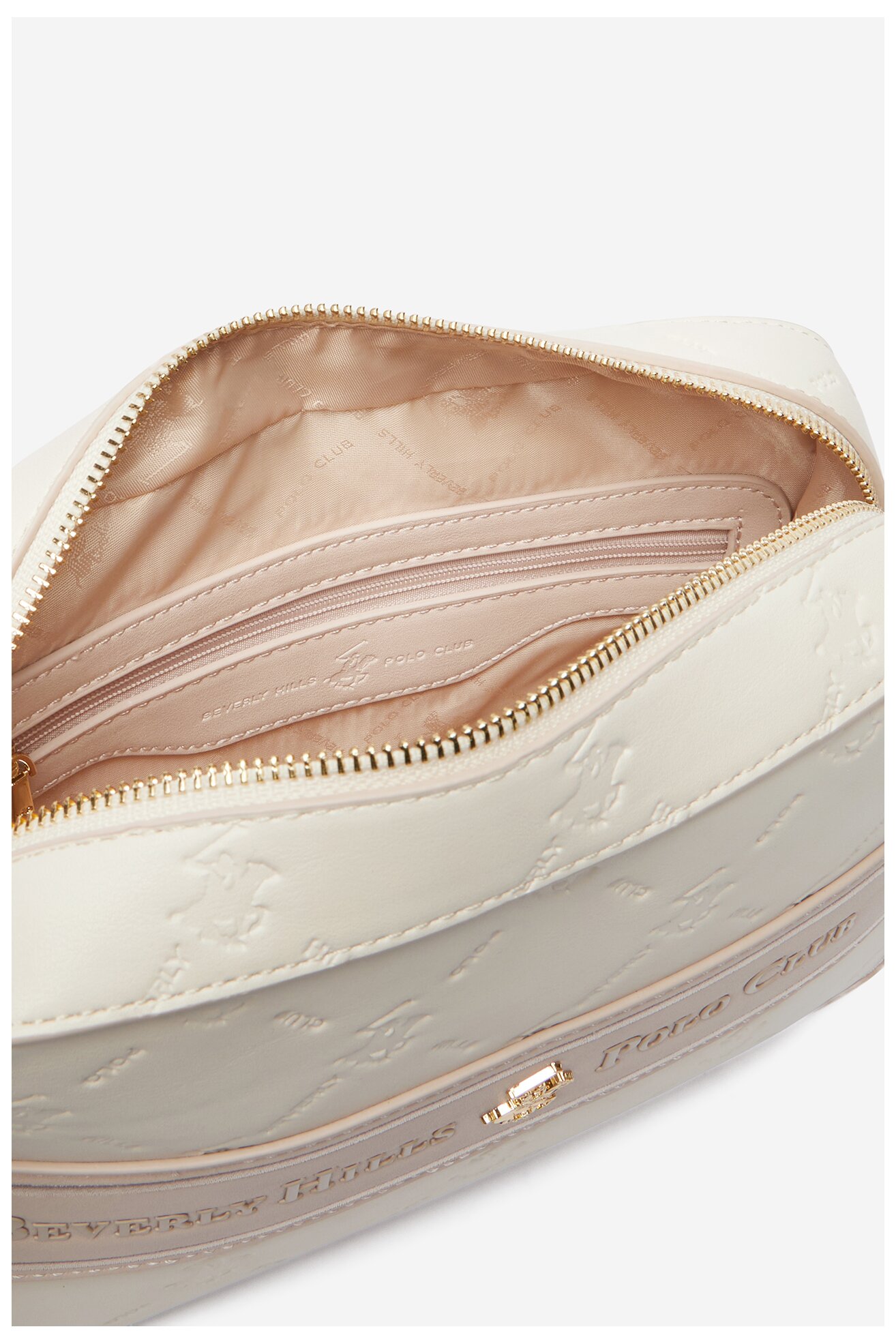 Сумка З Ремінцем Beverly Hills Polo Club EO-BHPC-L-013-09 ІВОРИ