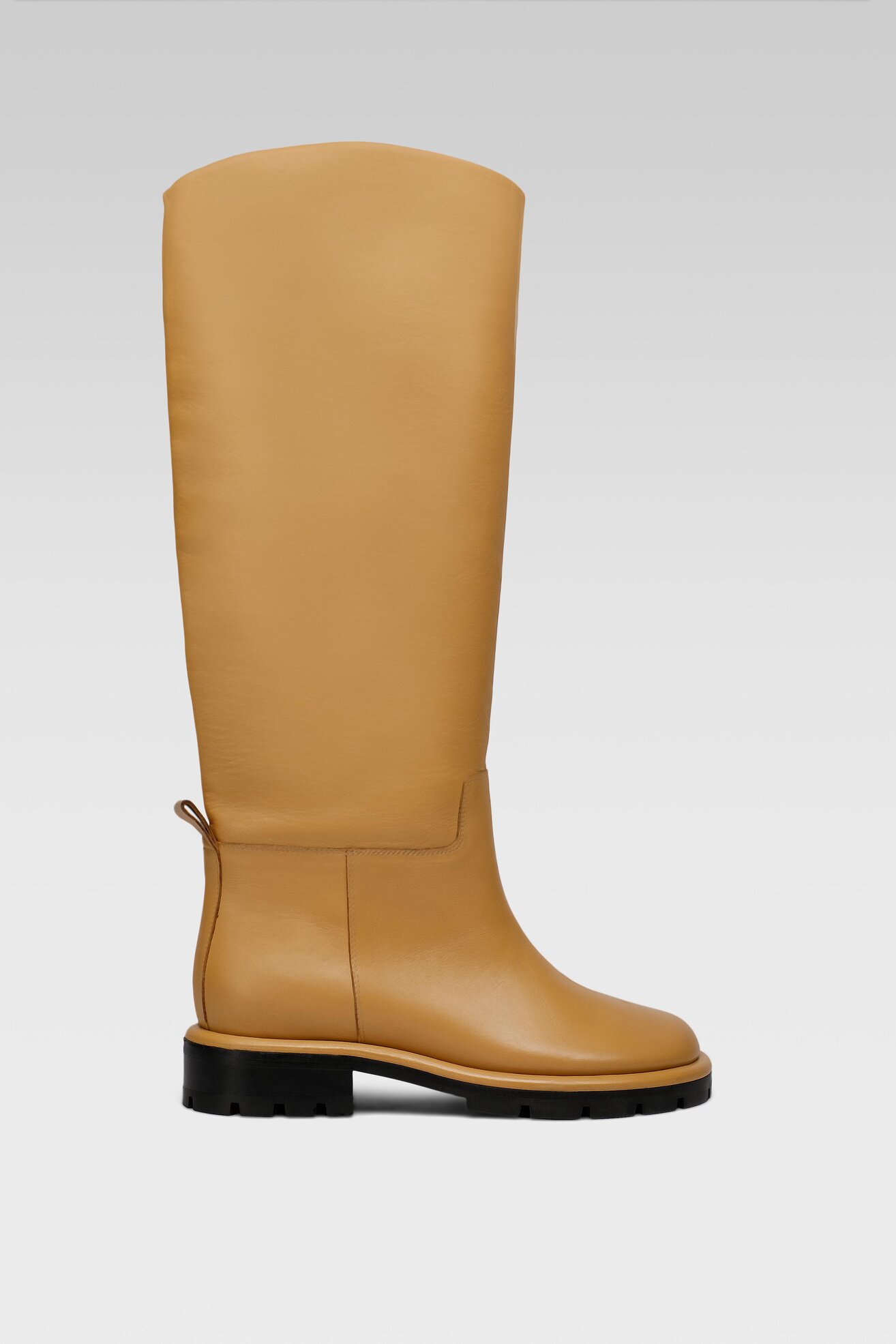 Kozaki Gino Rossi NAOMI-KB01 Beżowy ciemny