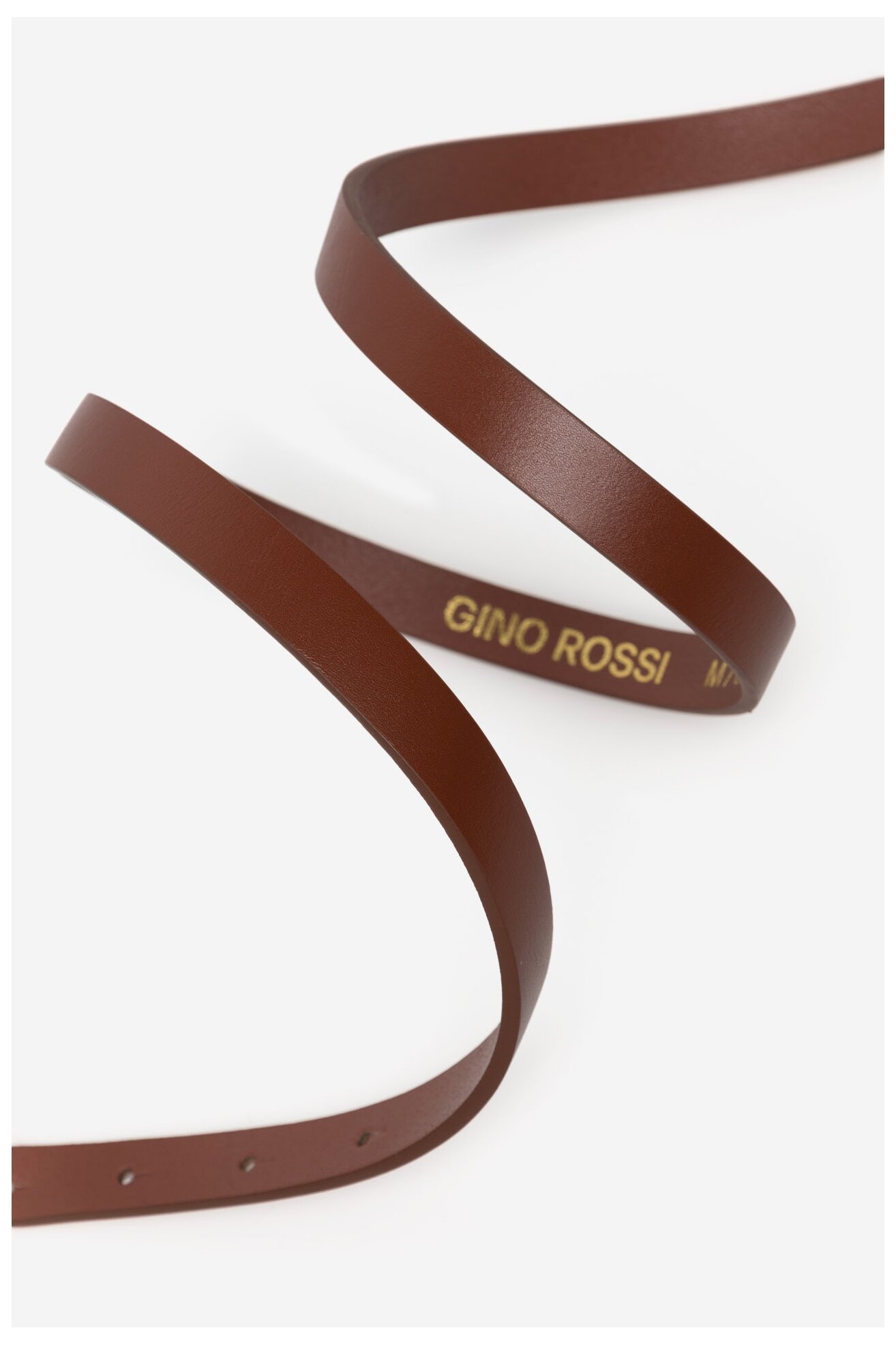 Dámský pásek Gino Rossi BLYL23007 HNĚDÁ