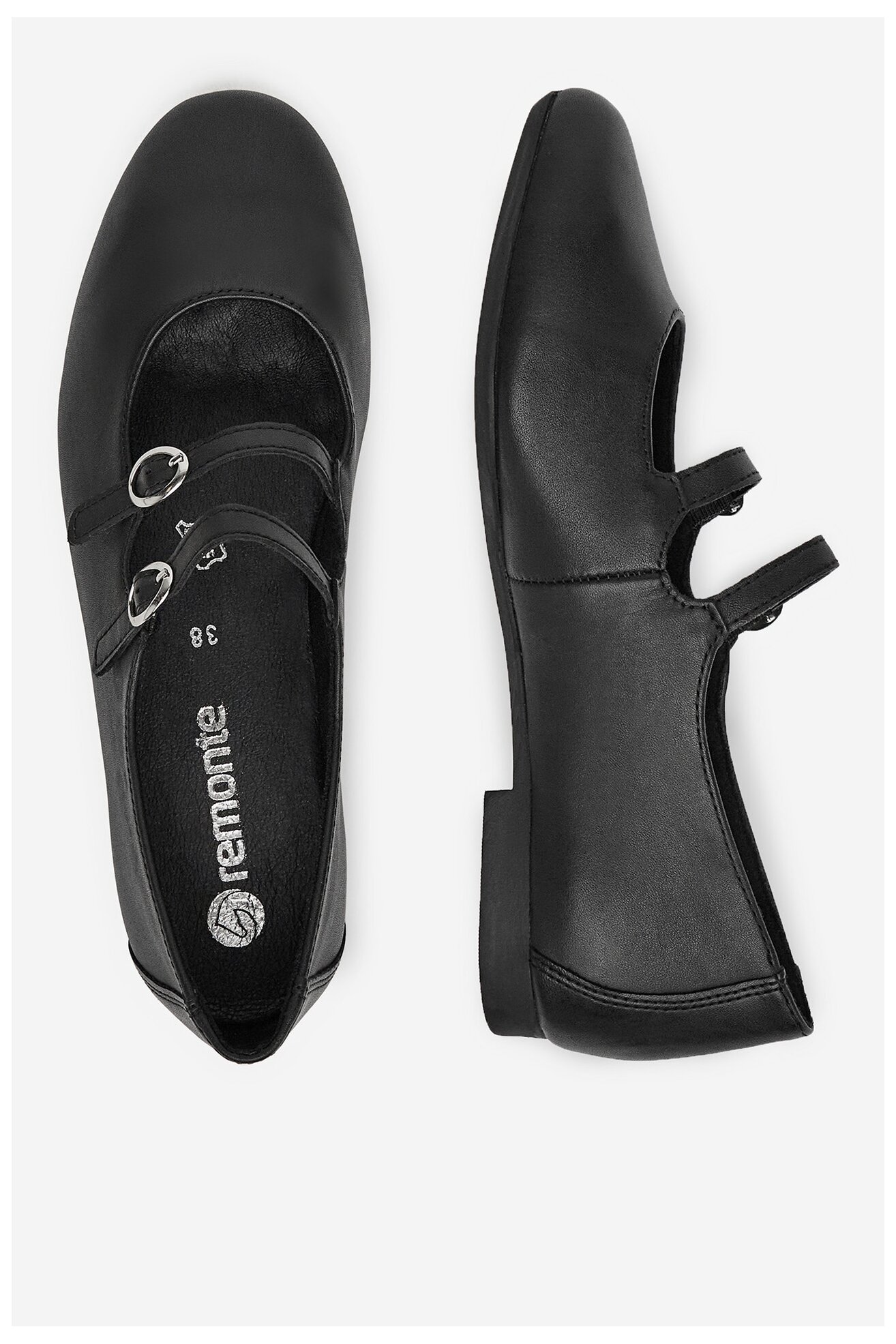 Балетки Remonte D0K11-00 ЧОРНИЙ