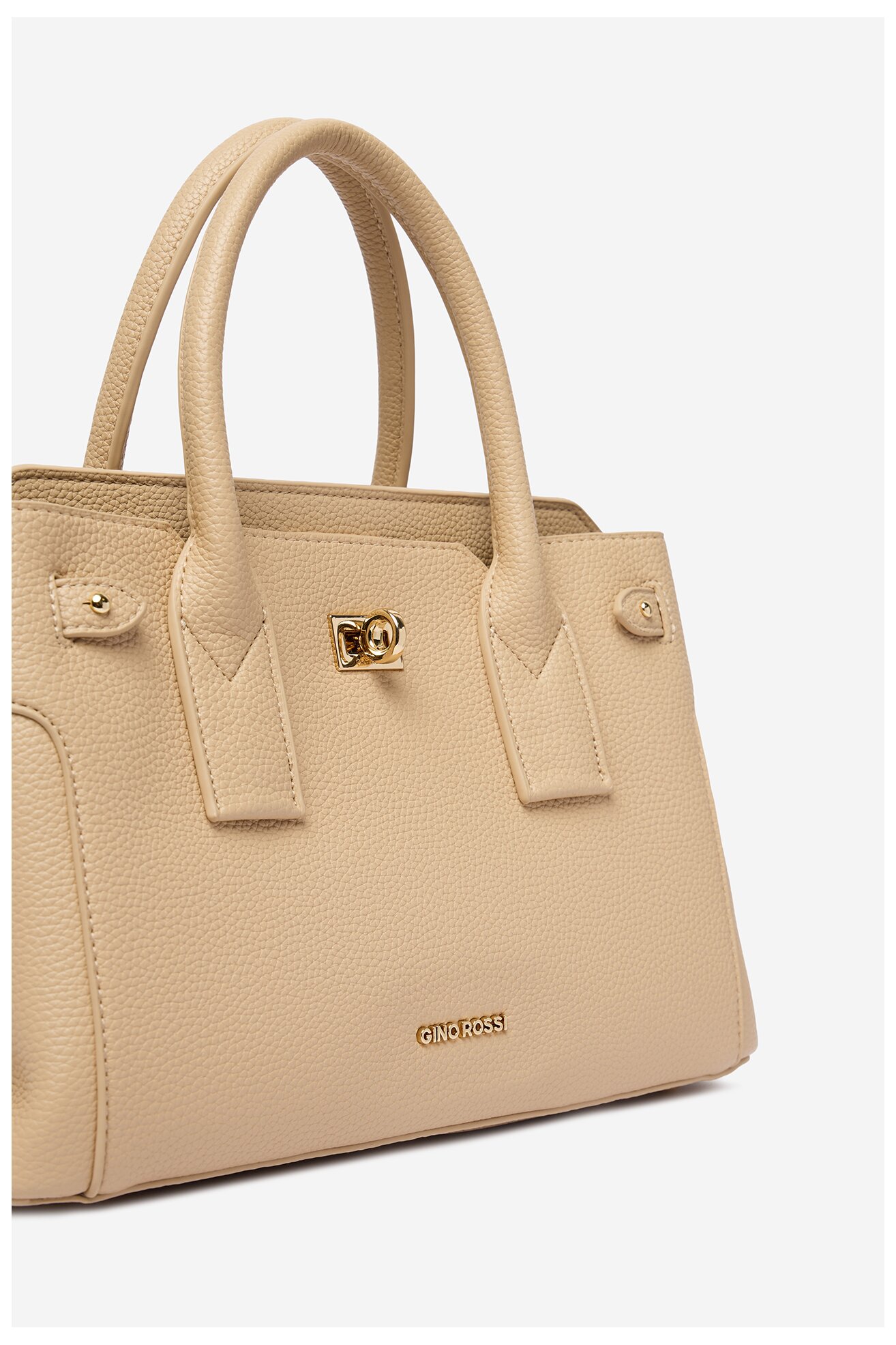 Сумка З Ремінцем Gino Rossi EO-LX20081 БЕЖЕВИЙ