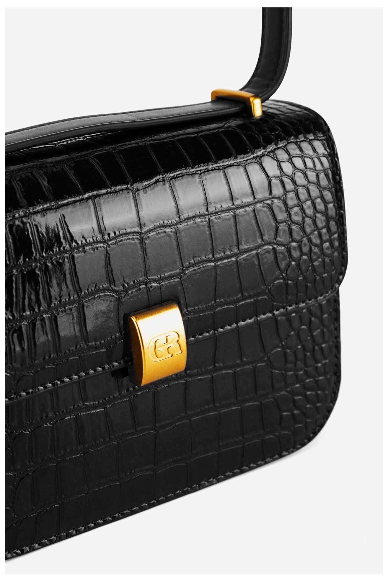 Kézitáska Gino Rossi CS6905-W FEKETE