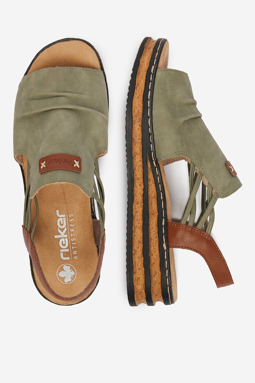 
                Сандали Rieker СВЕТЛОМАСЛИНЕН - 5906751761502