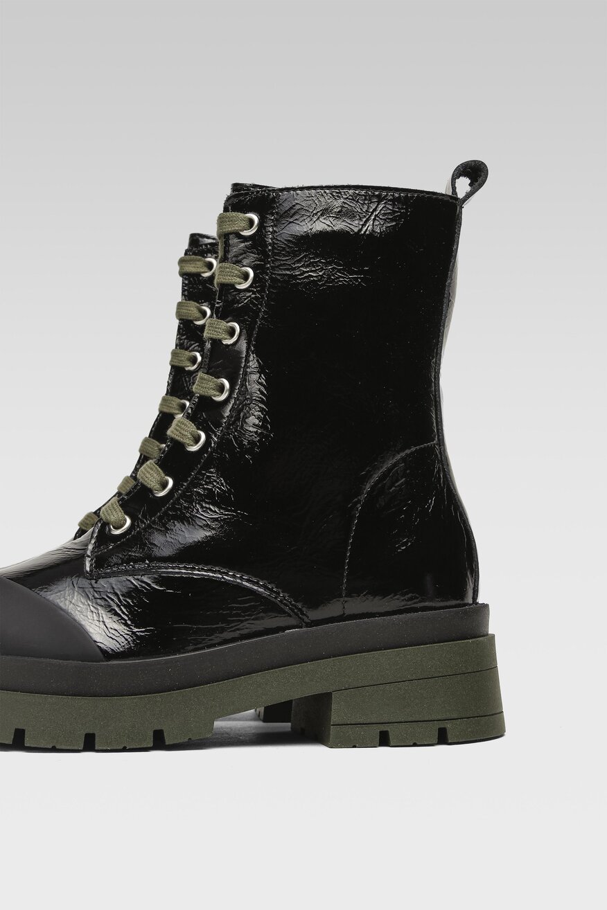 Sergio Bardi - Trzewiki skórzane ocieplane - 5904862280530