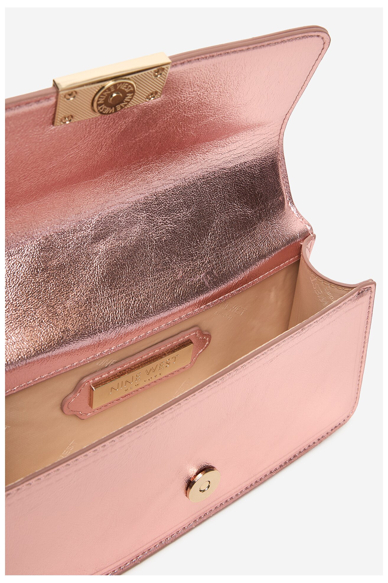 Torebka NINE WEST CEO-MERCER MOOD-KY317 Różowe złoto