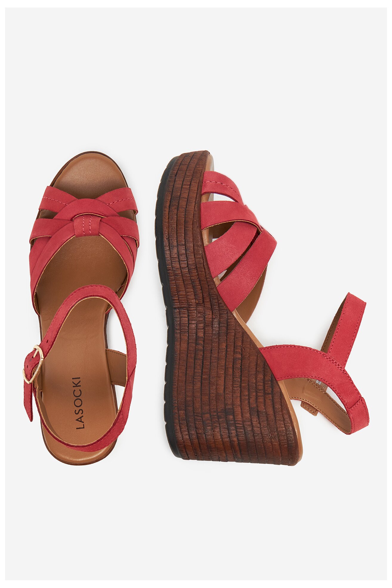 Сандали Lasocki WI23-LEMONE-03 ЧЕРВЕН