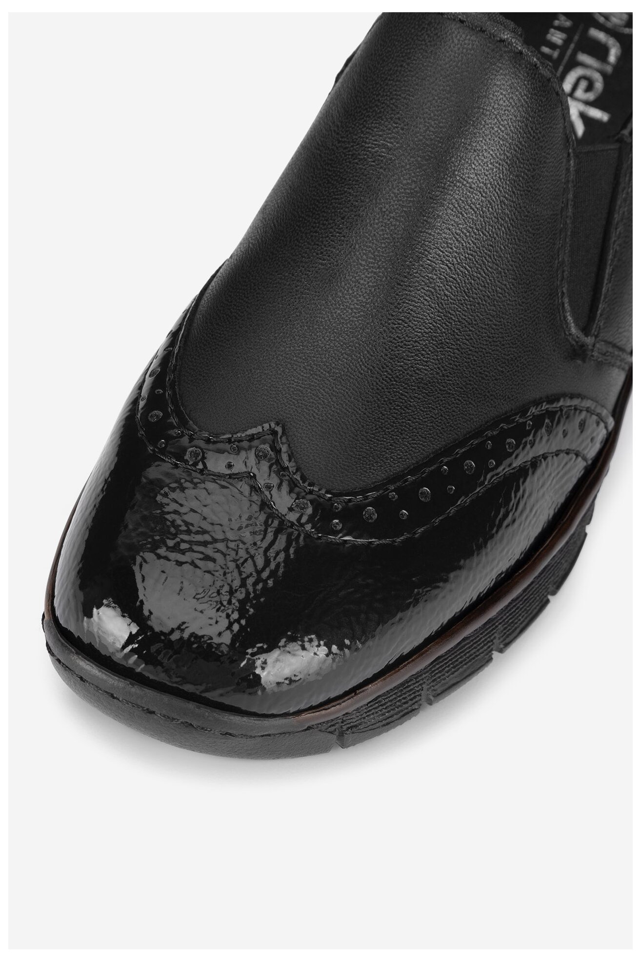 Напівчеревик Rieker 53776-00 ЧОРНИЙ