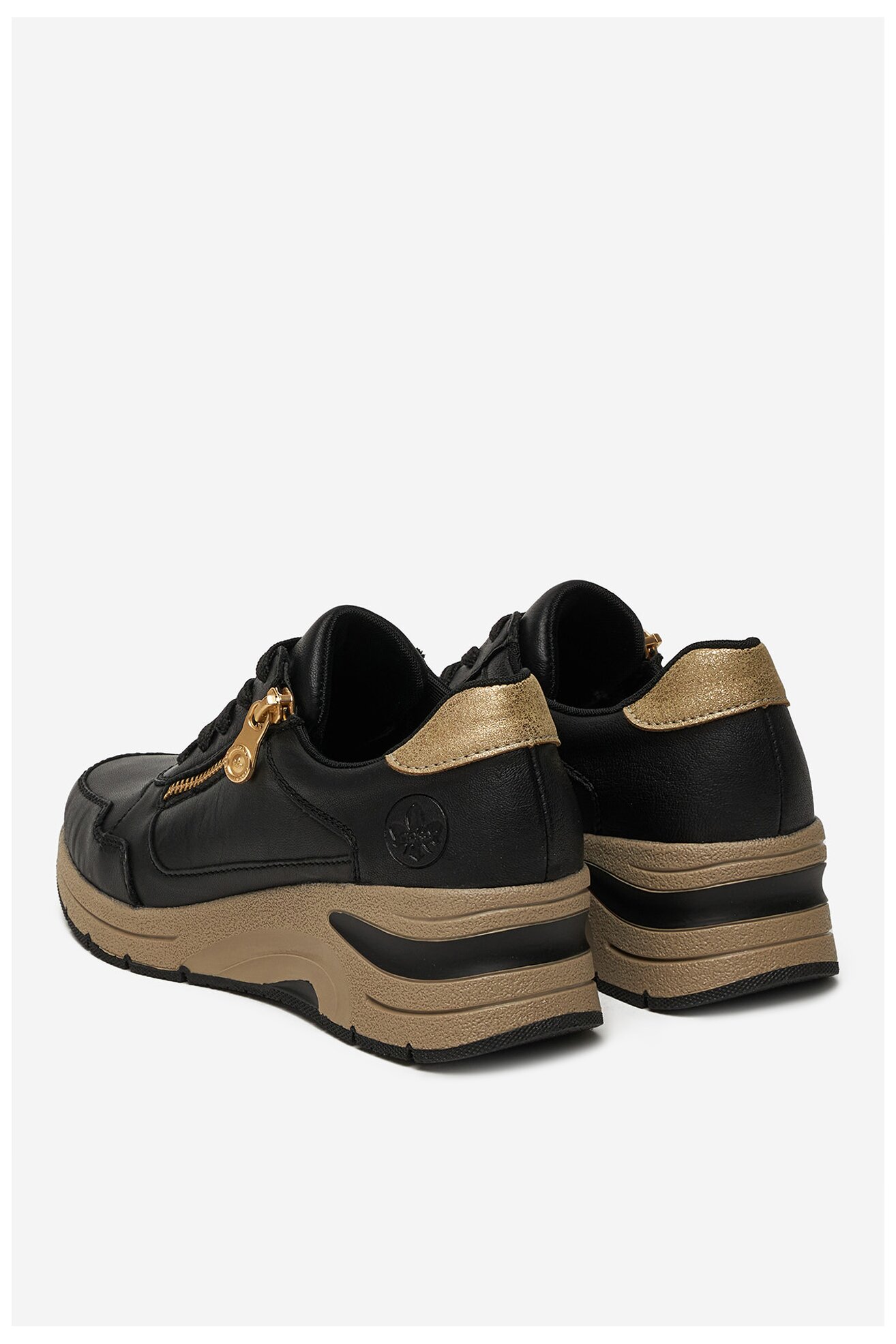 Tornacipő Rieker N9301-00 FEKETE