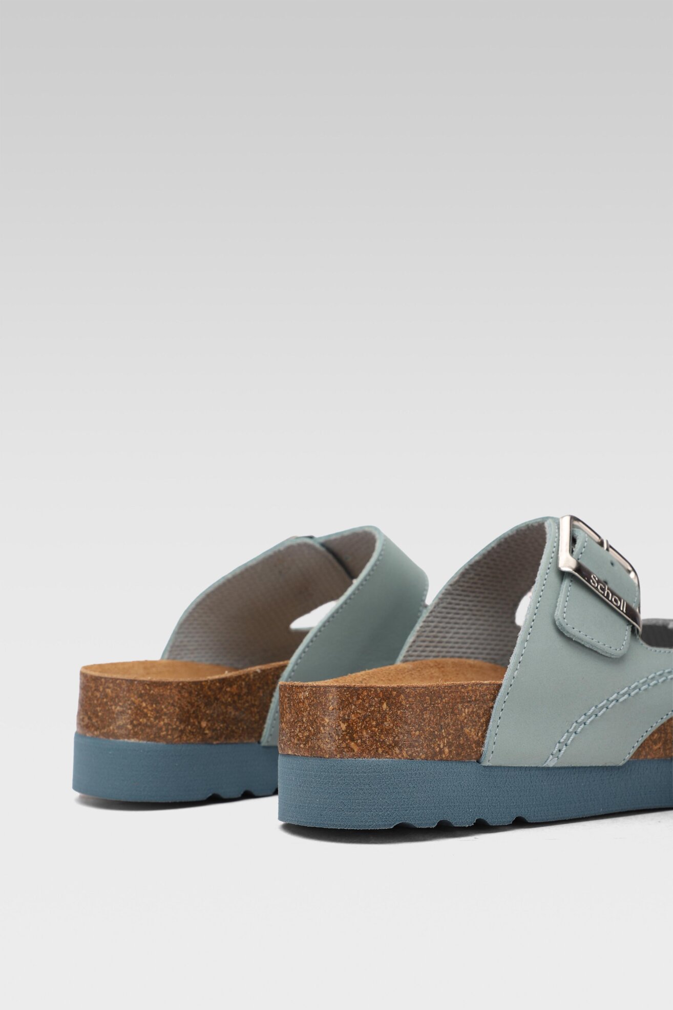 Klapki Scholl MF25257 MOLDAVA MED 1045 Niebieski