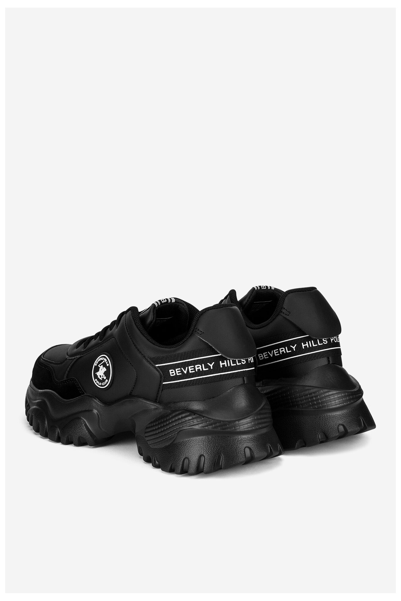 Sneakerși Beverly Hills Polo Club WFA3160-1 NEGRU