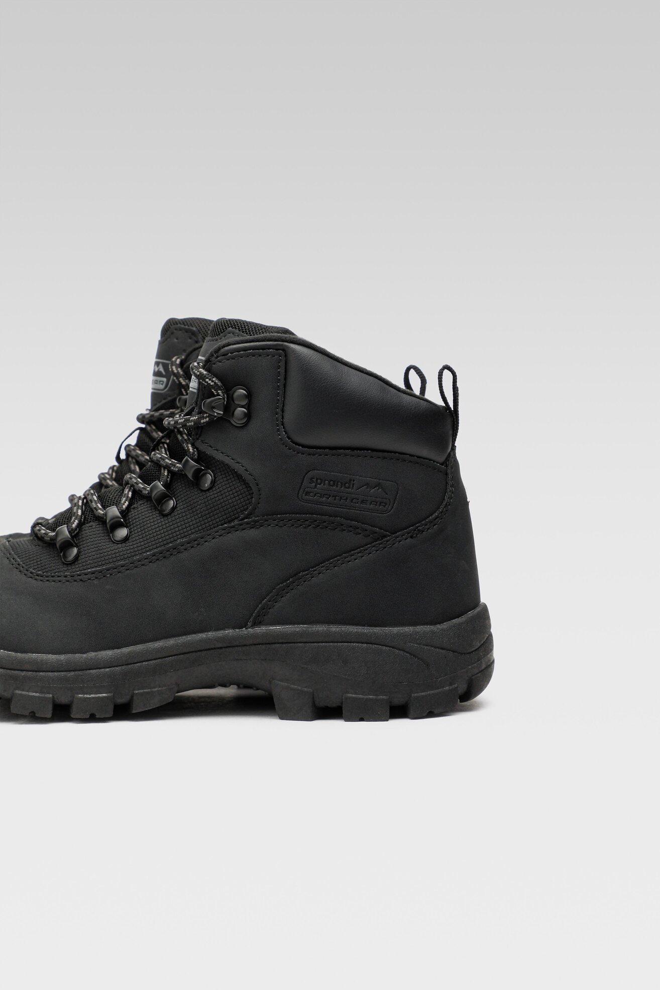 Trzewiki SPRANDI EARTH GEAR BP40-20645Z Czarny