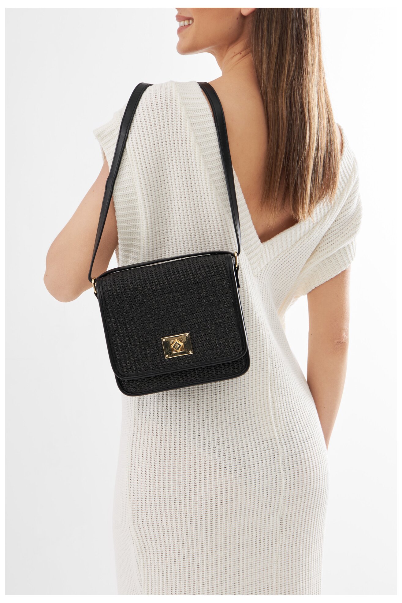 Torba Gino Rossi TYLO 3 CRNA