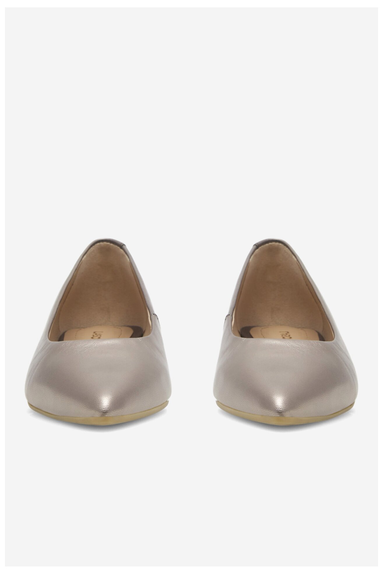 Baleriny Lasocki RST-ROSE-03 Stare srebro