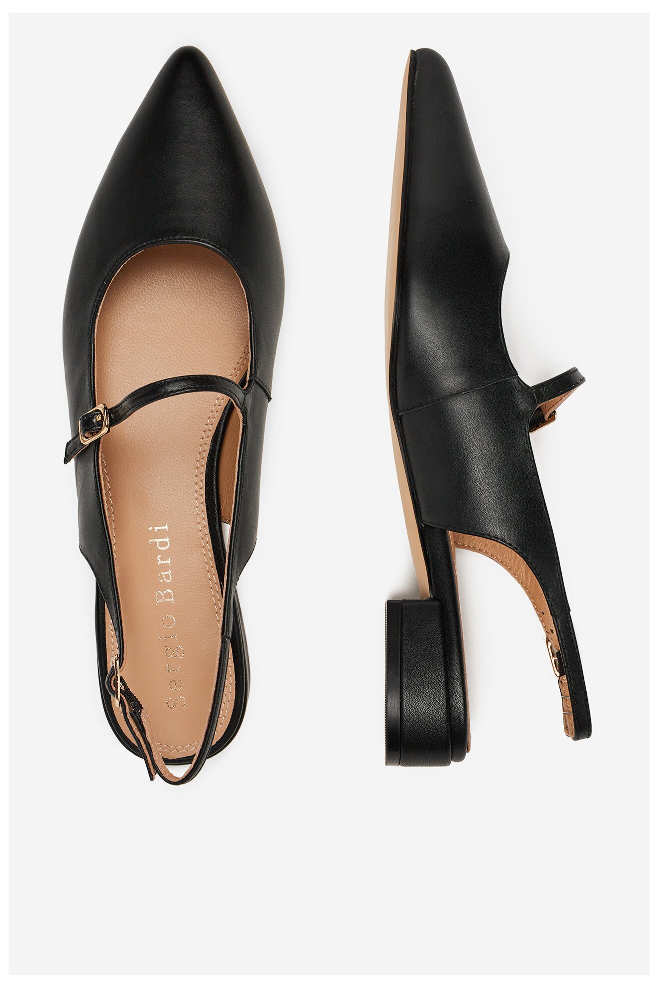 Pantofi cu toc Sergio Bardi WYL4078-1Z-SB NEGRU