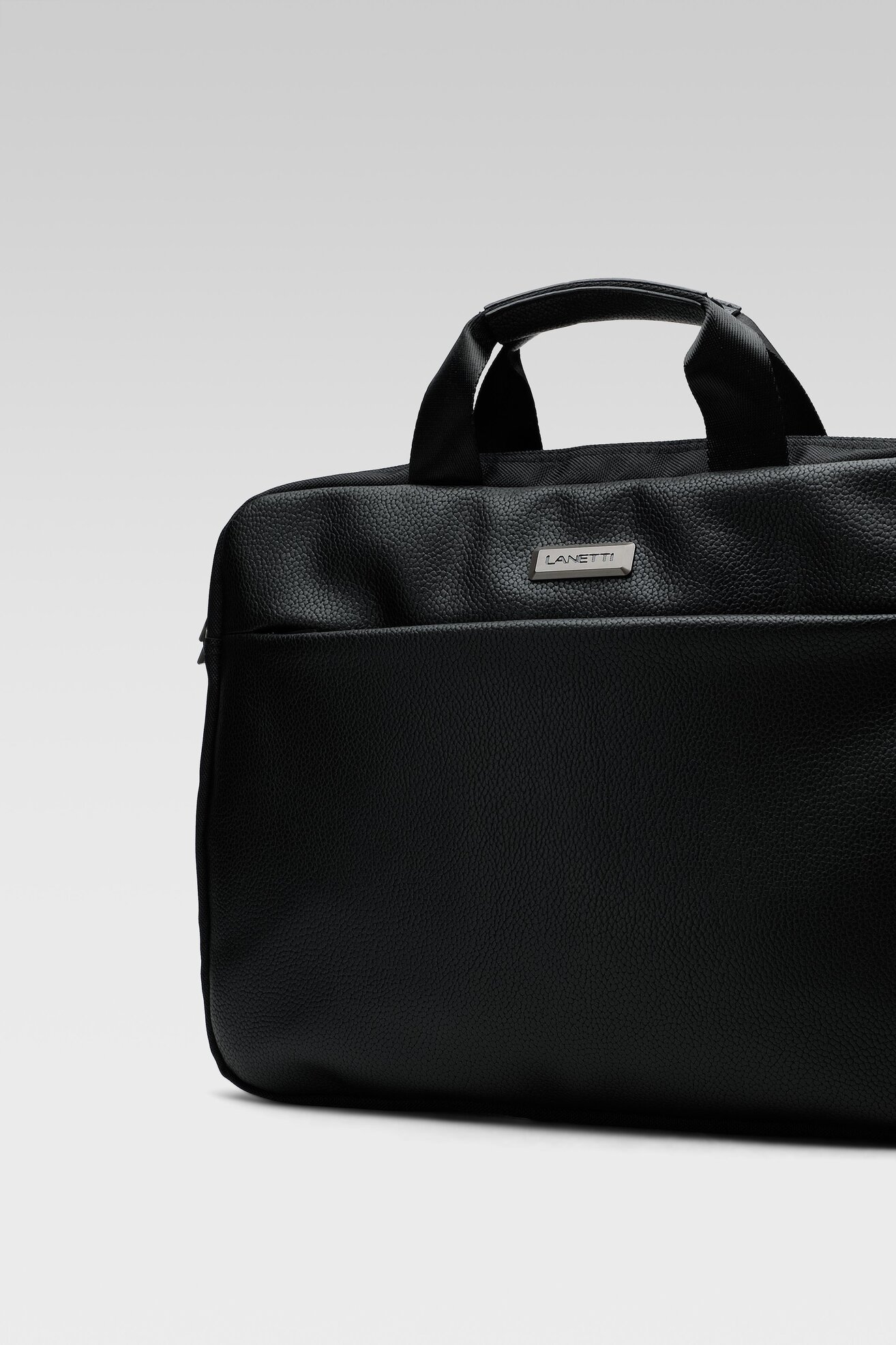 Torba męska Lanetti BMM-U-076-10-08 Czarny