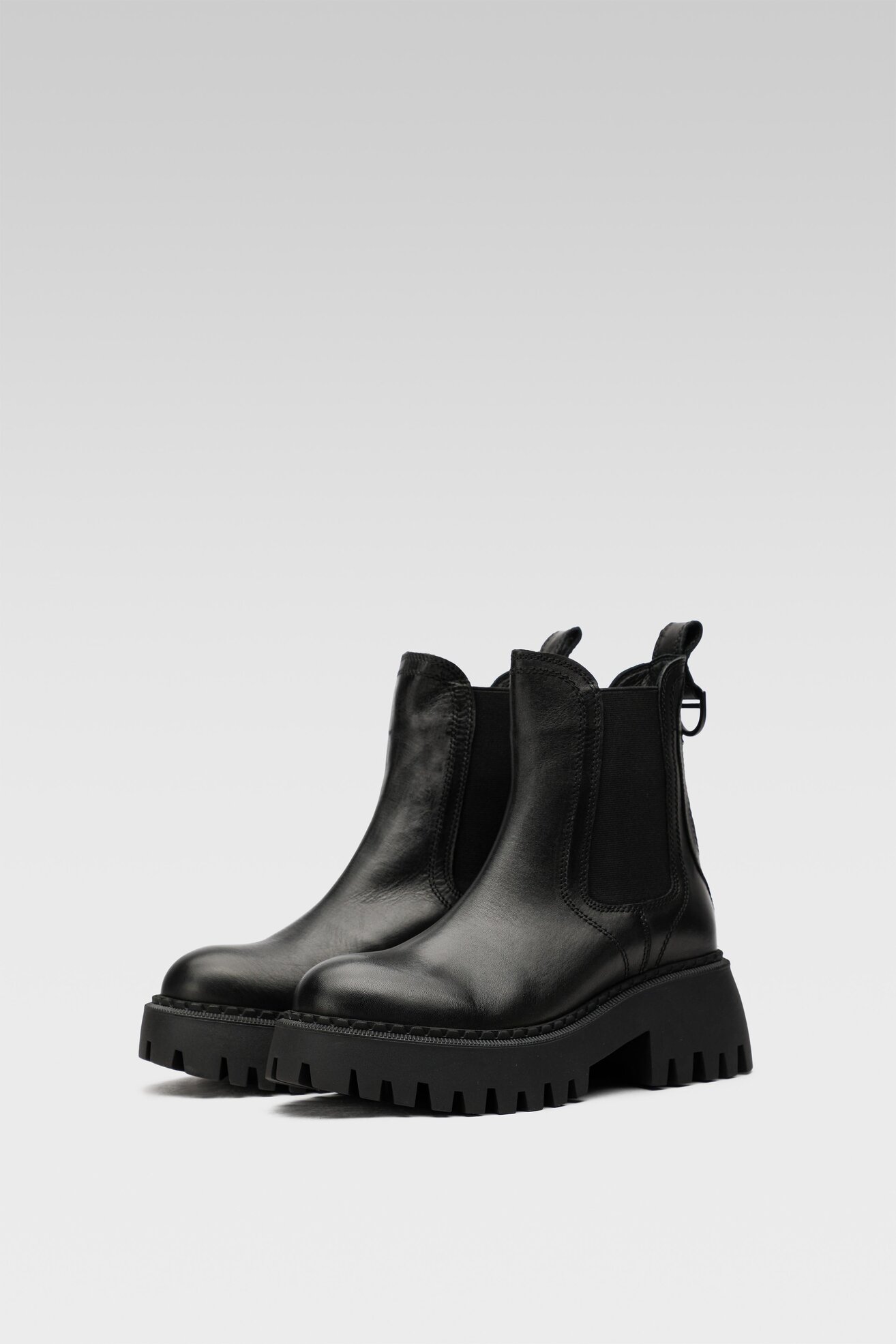 Botki Badura 21801 Czarny