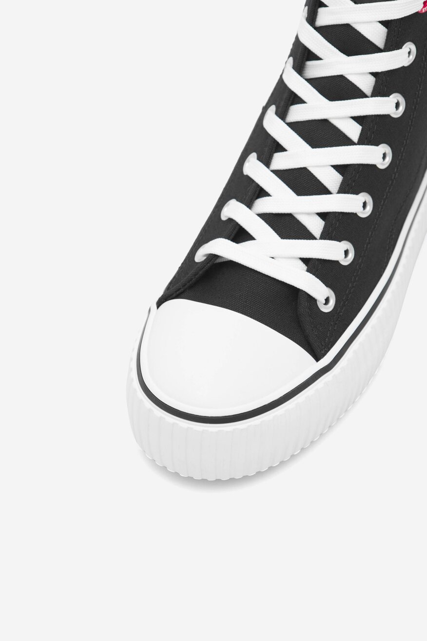 Pantofi pânză Beverly Hills Polo Club NEGRU - 5905588326472