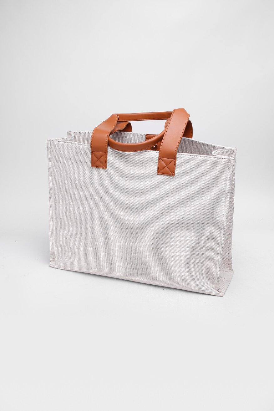 
                Quazi - Torebka tote bag brązowa - 5904248355029