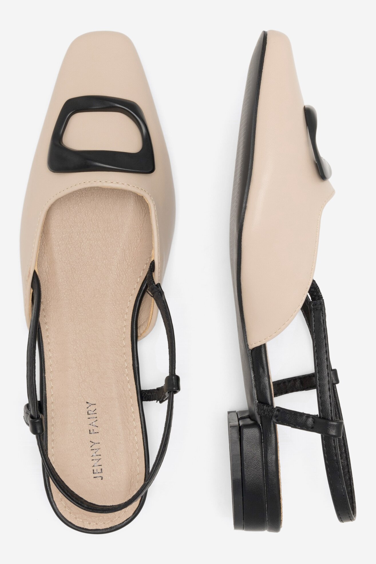 Baleriny Jenny Fairy AVANA CM22071-002 Beżowy