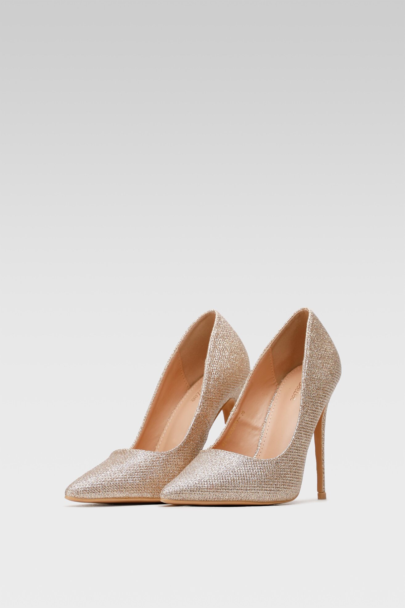 Czółenka DeeZee KL-9283201F Złoty