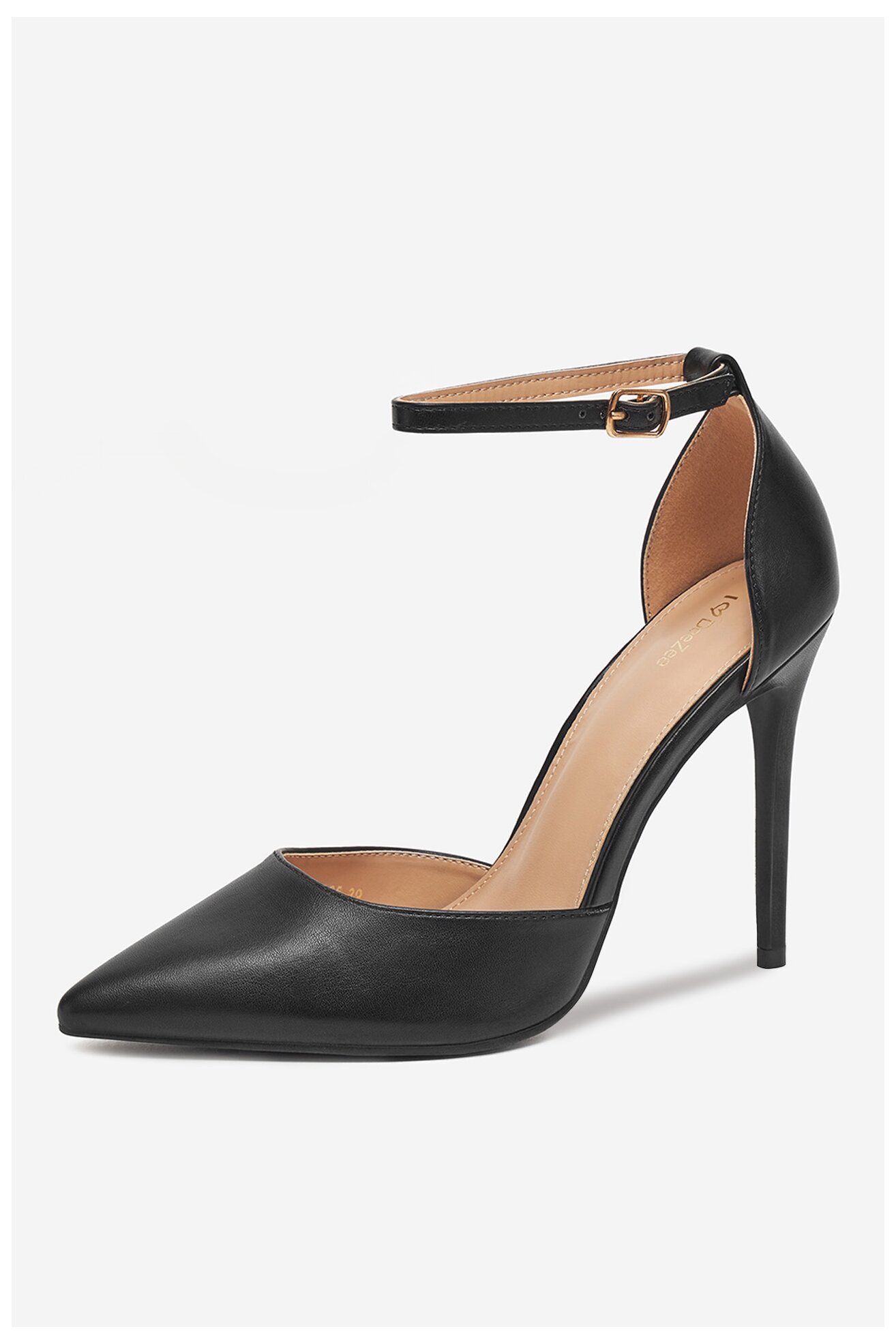 Pantofi cu toc DeeZee HT88745-25 NEGRU