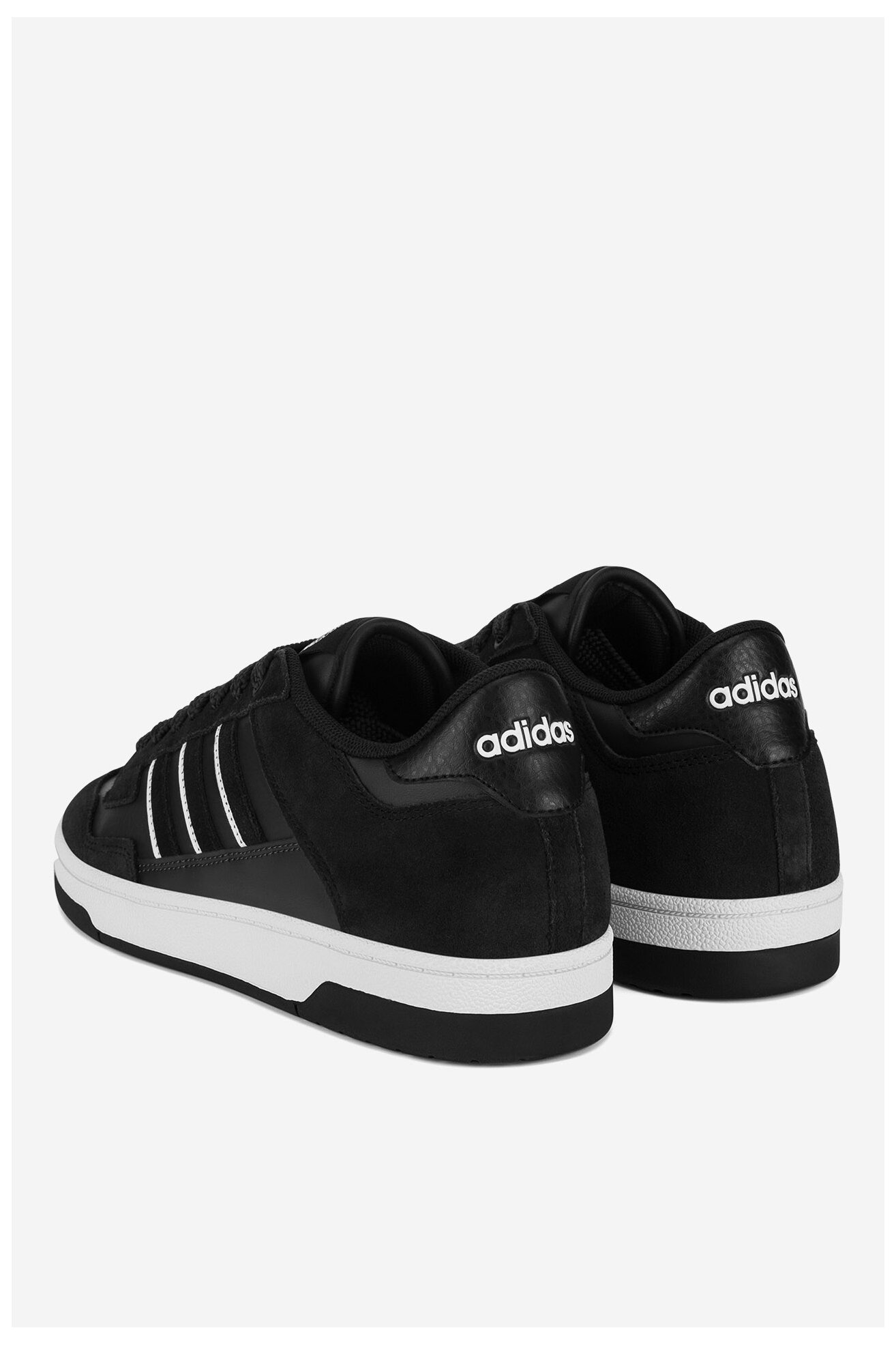 Спортни обувки adidas RAPID COURT LOW JP5247 ЧЕРЕН