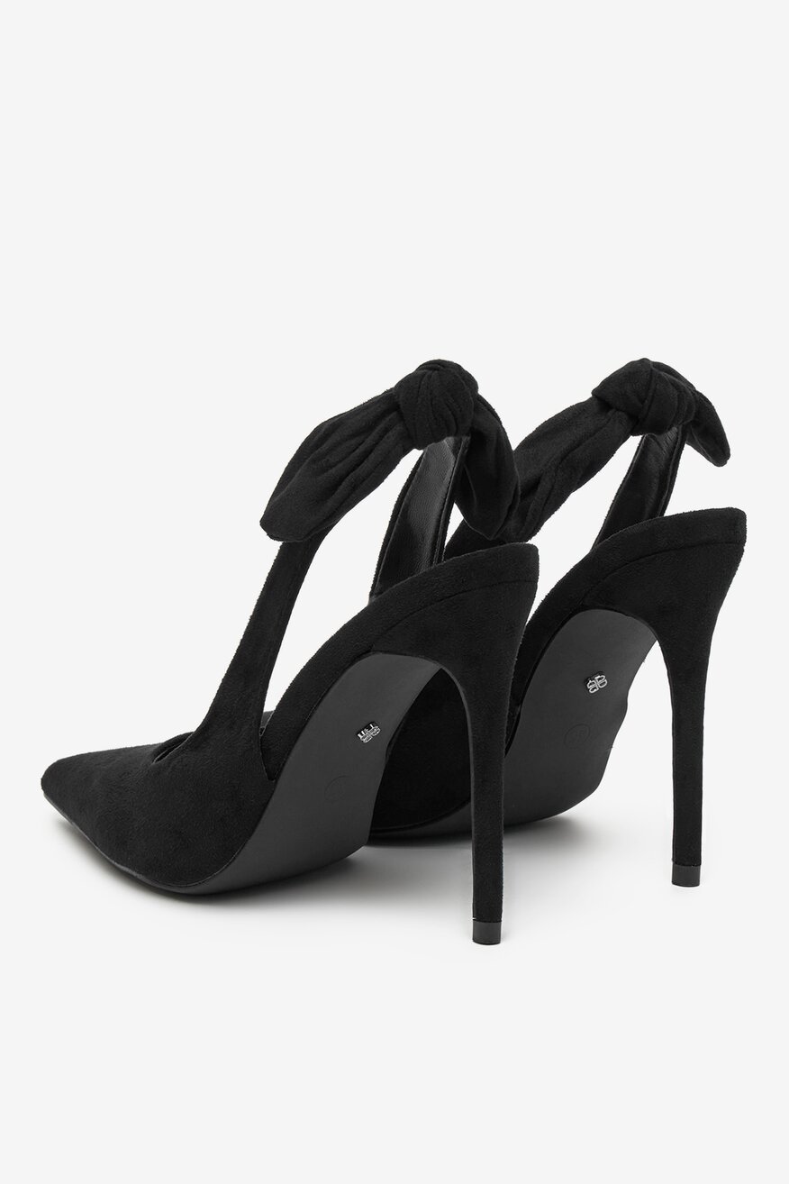 Pantofi cu toc DeeZee NEGRU - 5906751135419